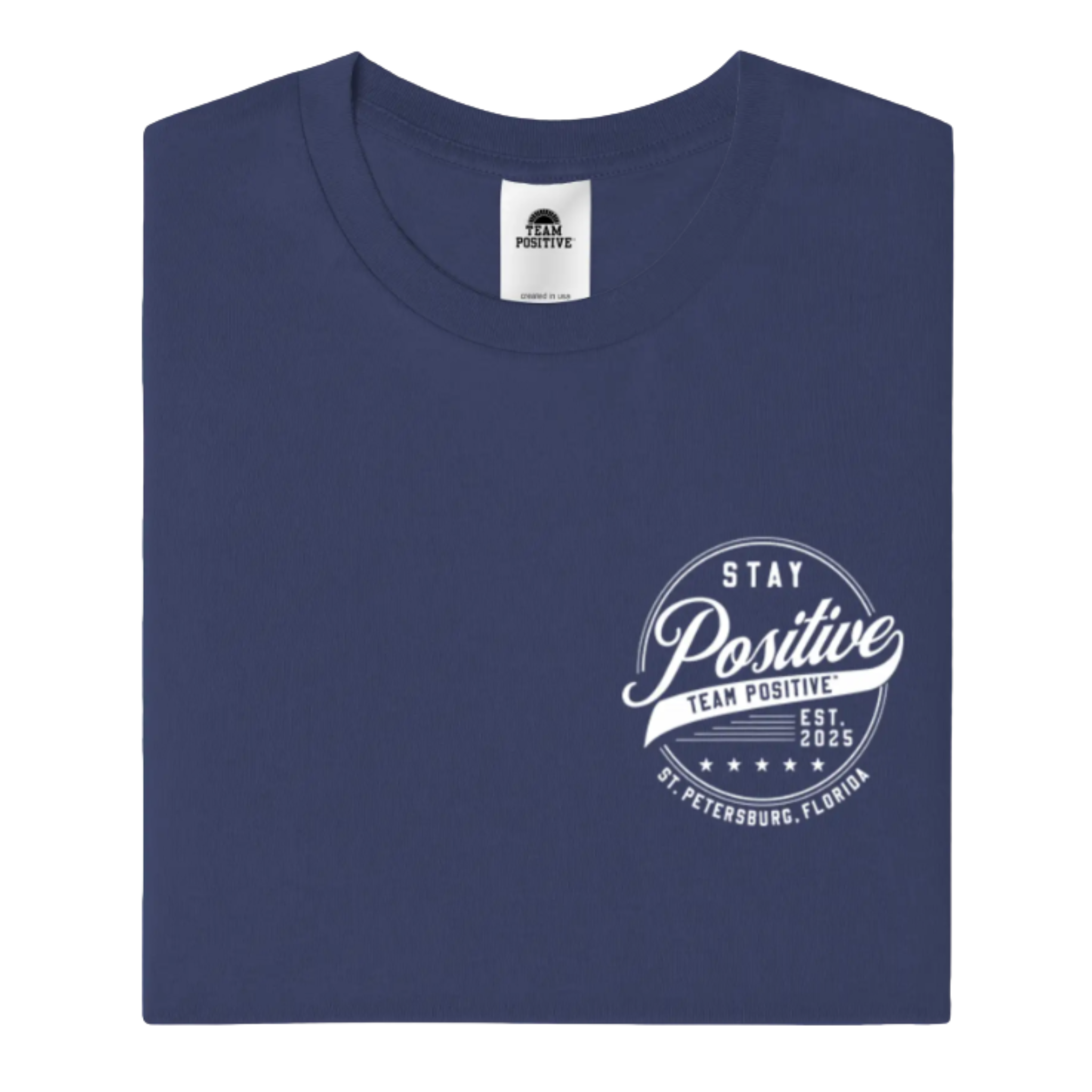 Stay Positive Tee — Coming August 2026