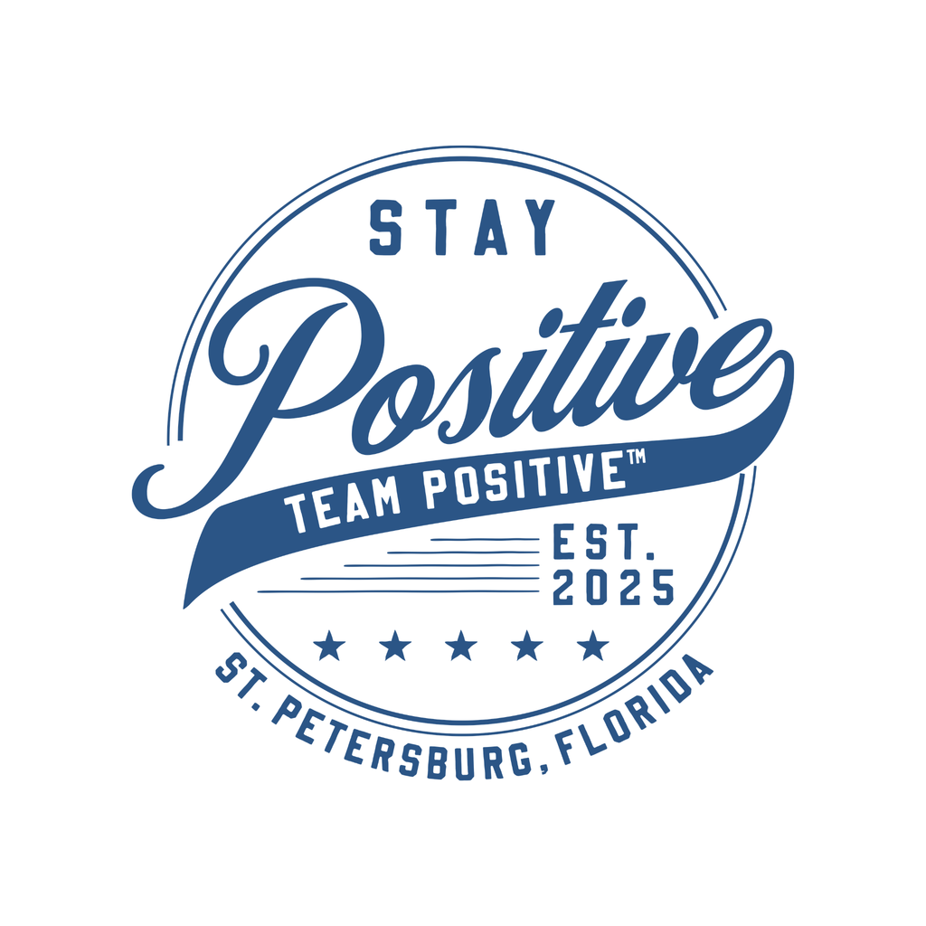 Stay Positive Tee — Light — Coming August 2026