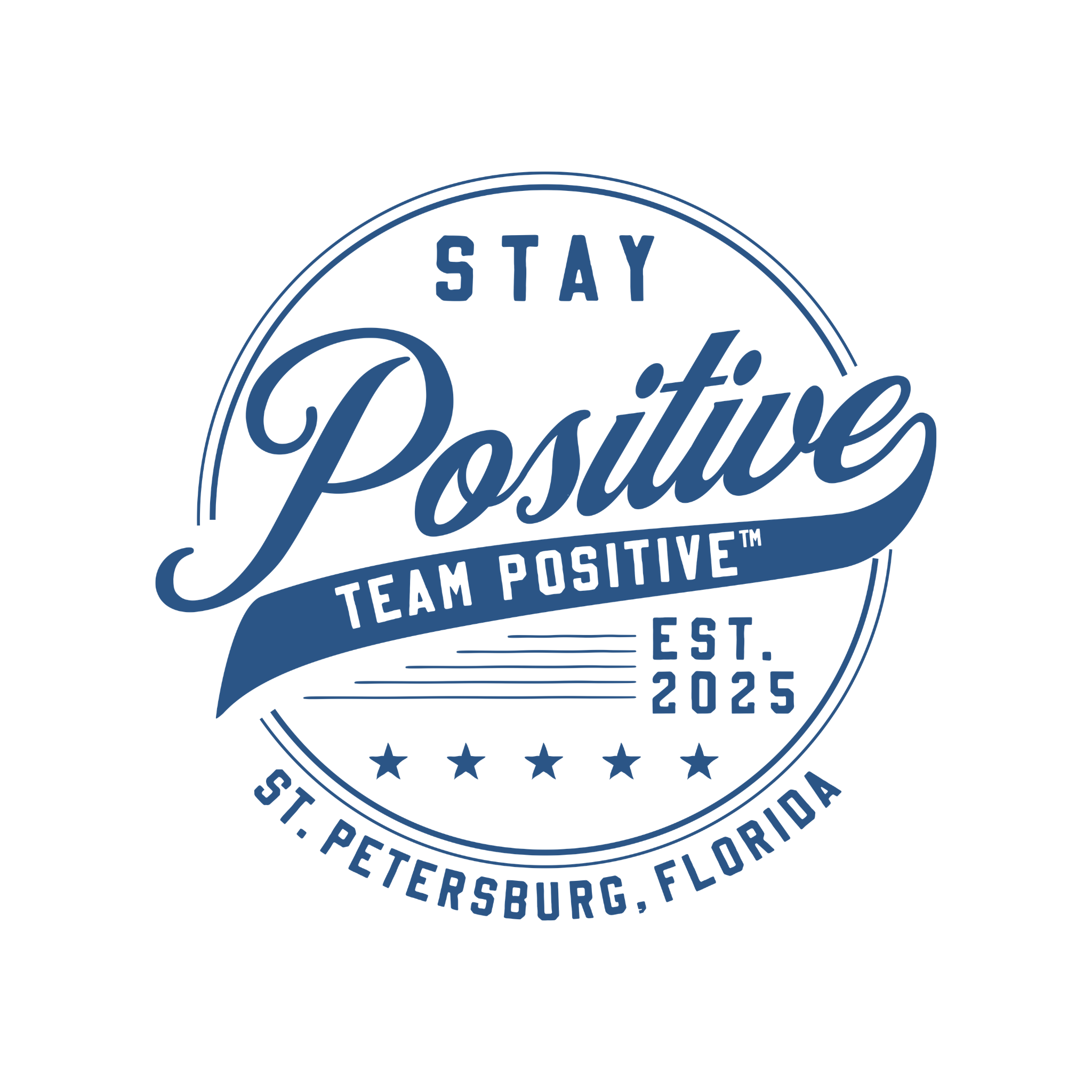 Stay Positive Tee — Light — Coming August 2026