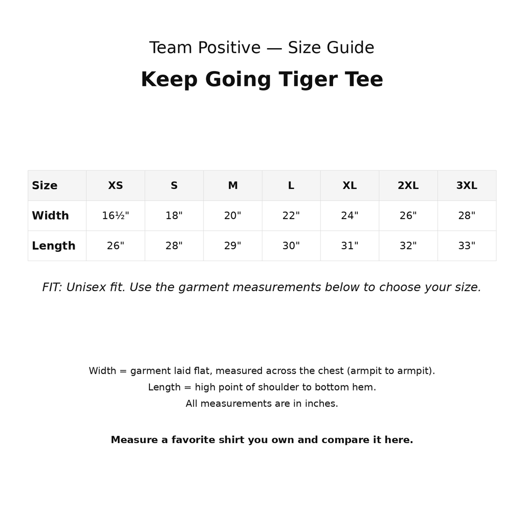 Keep Going Tiger Tee