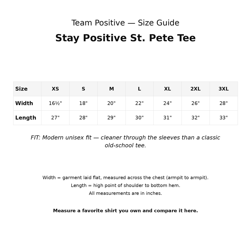 Stay Positive Tee
